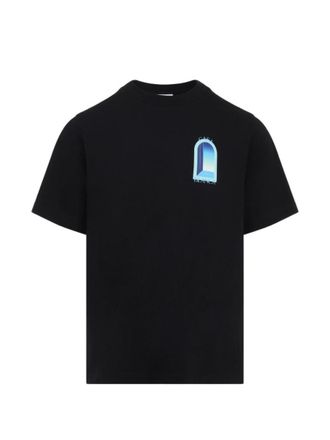 Casablanca Black Crew Neck T-Shirt