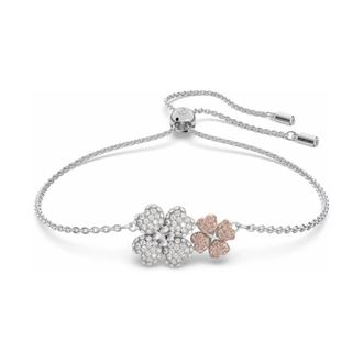 Swarovski Latisha Bloemenarmband - Dames - Armbanden - Grijs - ONE Size - Accessoires