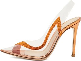 Gianvito Rossi Pumps Hortensia con cinturino posteriore - Bianco