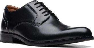 Clarks Formele Zakelijke Schoenen met Veters - Heren - Nette schoenen - Zwart - 41 EU - Leer - Schoenen