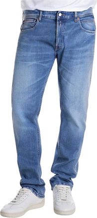 Replay Heren, Jeans, Blauw, Maat: W36 L32 Denim
