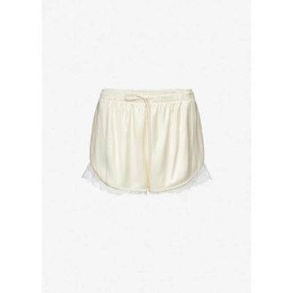 Magda Butrym Shorts 01 - female - Magda Butrym - Pyjamas - Beige - XS - Nightwear & Lounge