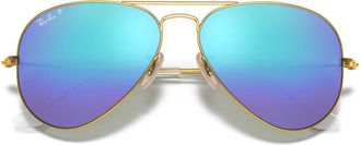 Ray-Ban Rb 3025 Aviator - unisex - Zonnebrillen - Geel - 58 MM - Accessoires
