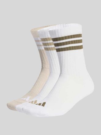 adidas Socken aus Baumwoll-Mix im 3er-Pack in Weiss, Gr&ouml;&szlig;e 34-36