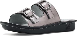 Alegria Verah Womens Sandals Pewter Power : EU 41 (US Womens 10.5-11) Regular, Leather