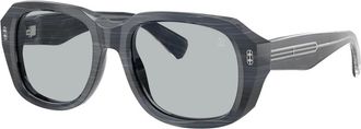 Brunello Cucinelli 0Bc 4027S - unisex - Zonnebrillen - Blauw - 53 MM - Accessoires