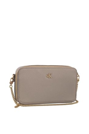 Calvin Klein Jeans Womens MINIMAL MONO CAMERA BAG LV04K1086G Crossover, Brown (Chateau), One Size