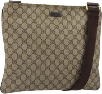 Gucci Pre-owned Cross Body Bag - Dames - Vintage Schoudertas - Beige - ONE Size - Vintage