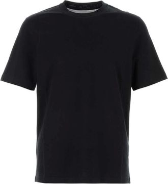 Brunello Cucinelli Hombre, Camisetas, Negro, Talla: L