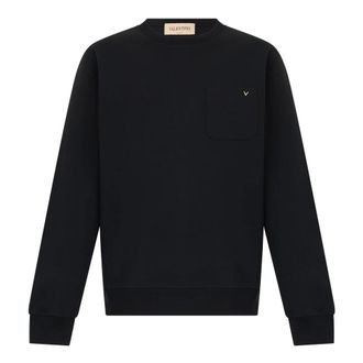 Valentino Garavani Heren, Sweatshirts & Hoodies, Zwart, Maat: S