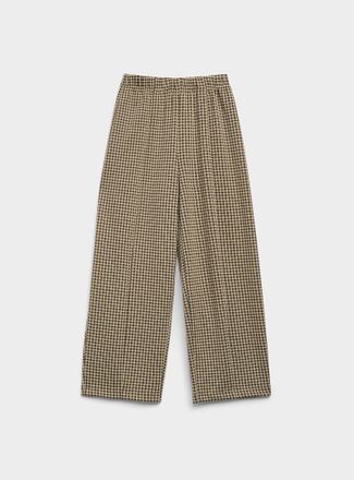 Icone Womens Lightweight barrel-leg elastic-waist pant