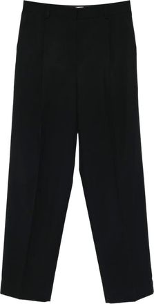 Toteme Geplooide broek - Zwart