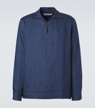 Orlebar Brown Vincent linen shirt