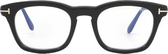 Tom Ford Blue Light Block Square Mens Eyeglasses FT5870-B 001 50