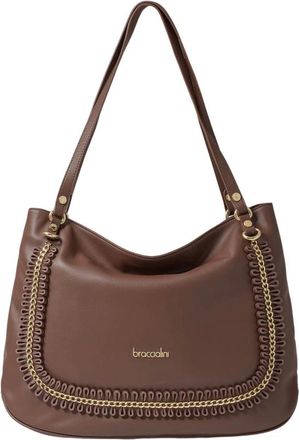 Braccialini Borsa a Spalla Ultra Ivy - - Bags - Donna - Marrone - ONE SIZE