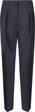 Prada Tapered Broeken - Dames - Broeken - Blauw - XS - Broeken