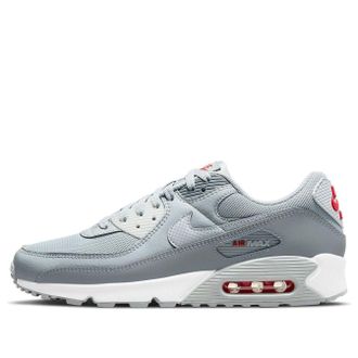 Nike Air Max 90 Light Smoke Grey Red DM9102-001