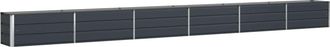 vidaXL Jardinera Antracita 580 X 50 X 45 Cm Acero Galvanizado Vidaxl