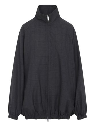 Frankie Shop zip wool jacket - women - Wool - S - Grey