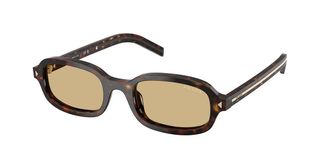 Prada PR D06SF Asian Fit 17N70R Womens Sunglasses Tortoiseshell Size 52
