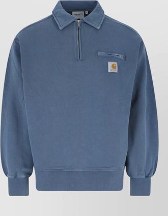 Carhartt Work in Progress hooded jacket chest pocket ribbed cuffs