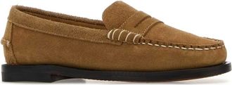 Sebago Womens Flesh Loafer Beige Suede