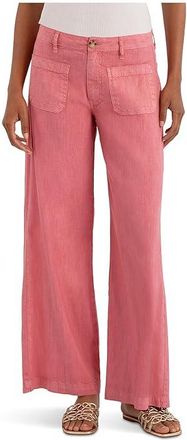 Kut from the Kloth Meg High-Rise Wide Legs with Patch Pocket Womens Jeans Flamingo : 00 30
