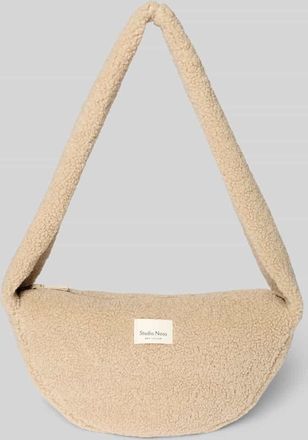 Studio Noos Crossbody Bag mit Label-Detail in Offwhite, Größe 1