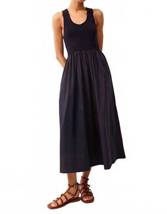 Marie Oliver Anya Sleeveless Tank Dress In Black