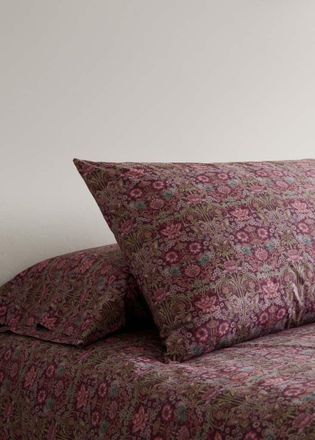 Mango Federa stampa floreale 45x110 cm prugna - Home - 45x110cm - MANGO HOME