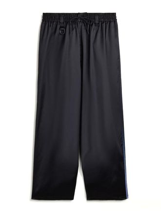Yohji Yamamoto Satin Trackpants Black