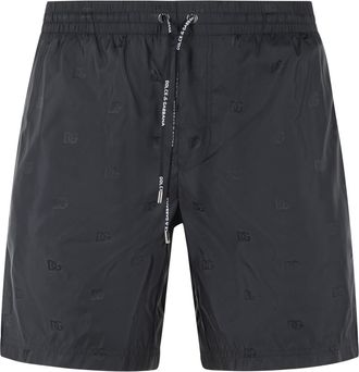 Dolce & Gabbana zwart polyamide badpak