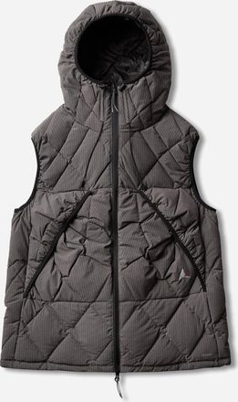 Roa Nuna 800 Fill Power Hooded Down Vest Graphite