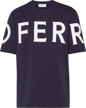 Ferragamo Logo-print Cotton T-shirt