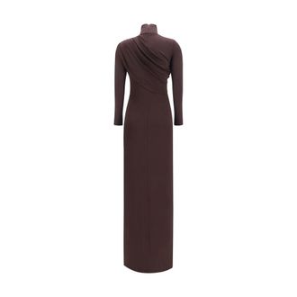 Courr&egrave;ges Twist Dress - Brown