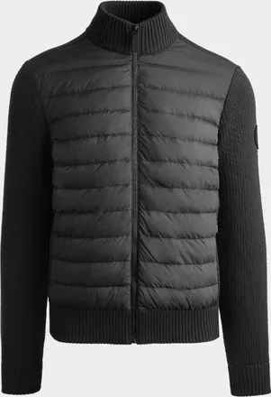 Canada Goose Manteau en tricot HyBridgeMD Black Label (Hommes, Iron Grey, M)