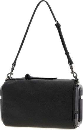 Marc Jacobs Womens Snapshot Shoulder Bag Black Leather