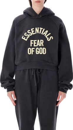 Fear of God Campus 90s Cropped Drawstring Hoodie
