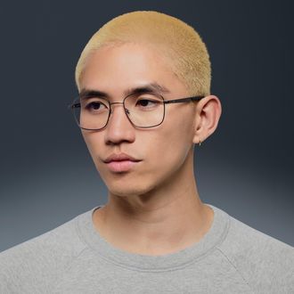 Nike Traveler Flow Blue Light Glasses in Grey | IB3677X-912