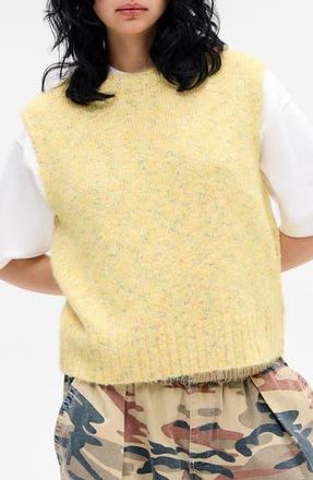 BDG Arizona Nep Sweater Vest in Yellow at Nordstrom Rack, Size X-Large