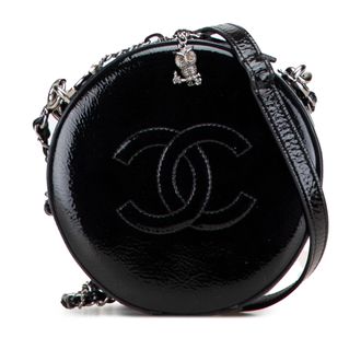 Chanel Ronde Crossbody Bag Uil Charm