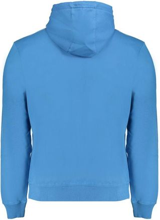 Napapijri Cotton-Blend Hoodie - Blue