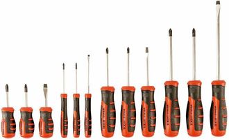 Black+Decker Black+decker BDHT0-66451 Set di 12 cacciaviti con punta magnetica