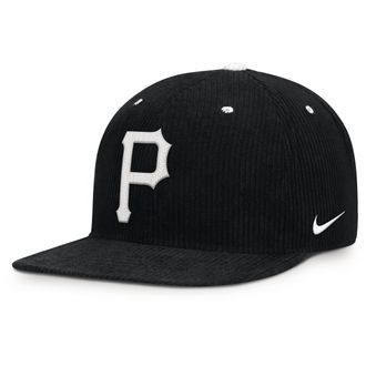 Nike Pittsburgh Pirates Pro Nike Mens MLB Adjustable Hat in Black | NB4910DWPTB-KEN