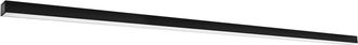 Thoro L&aacute;mpara de techo negro aluminio 4000k alt. 6 cm