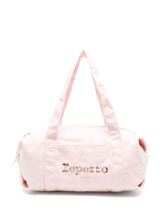 Repetto medium cotton shoulder bag - women - Cotton - OS - Pink
