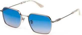 Police Authentieke Spln 41 0579 Bril - unisex - Zonnebrillen - Grijs - 55 MM - Accessoires