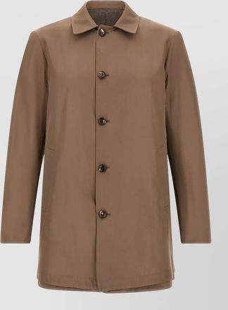 Pal Zileri wool reversible waterproof lightweight jacket