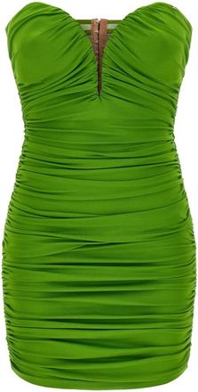 Elisabetta Franchi Mujer, Vestidos, Verde, Talla: XS
