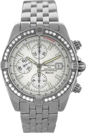 Breitling Pre-owned Breitling Chronomat Evolution Chronograph Automatic Chronometer Diamond Mens Watch A1335653